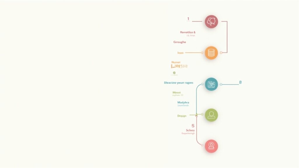 Infographic showing ethical AI decision-making process