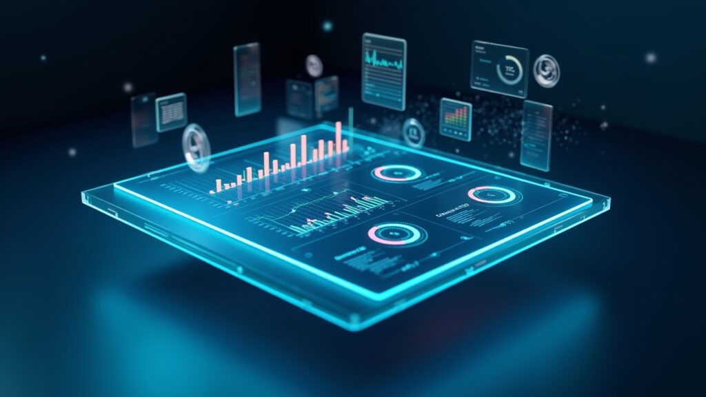 Performance metrics dashboard